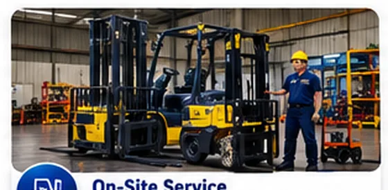 Forklift service support